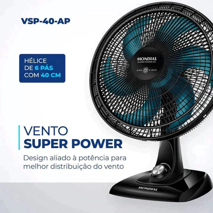 (COMPRE 1 LEVE 3) - Ventilador Mondial Turbo + BRINDE EXCLUSIVO - PROMOÇÃO MÊS DO CLIENTE!